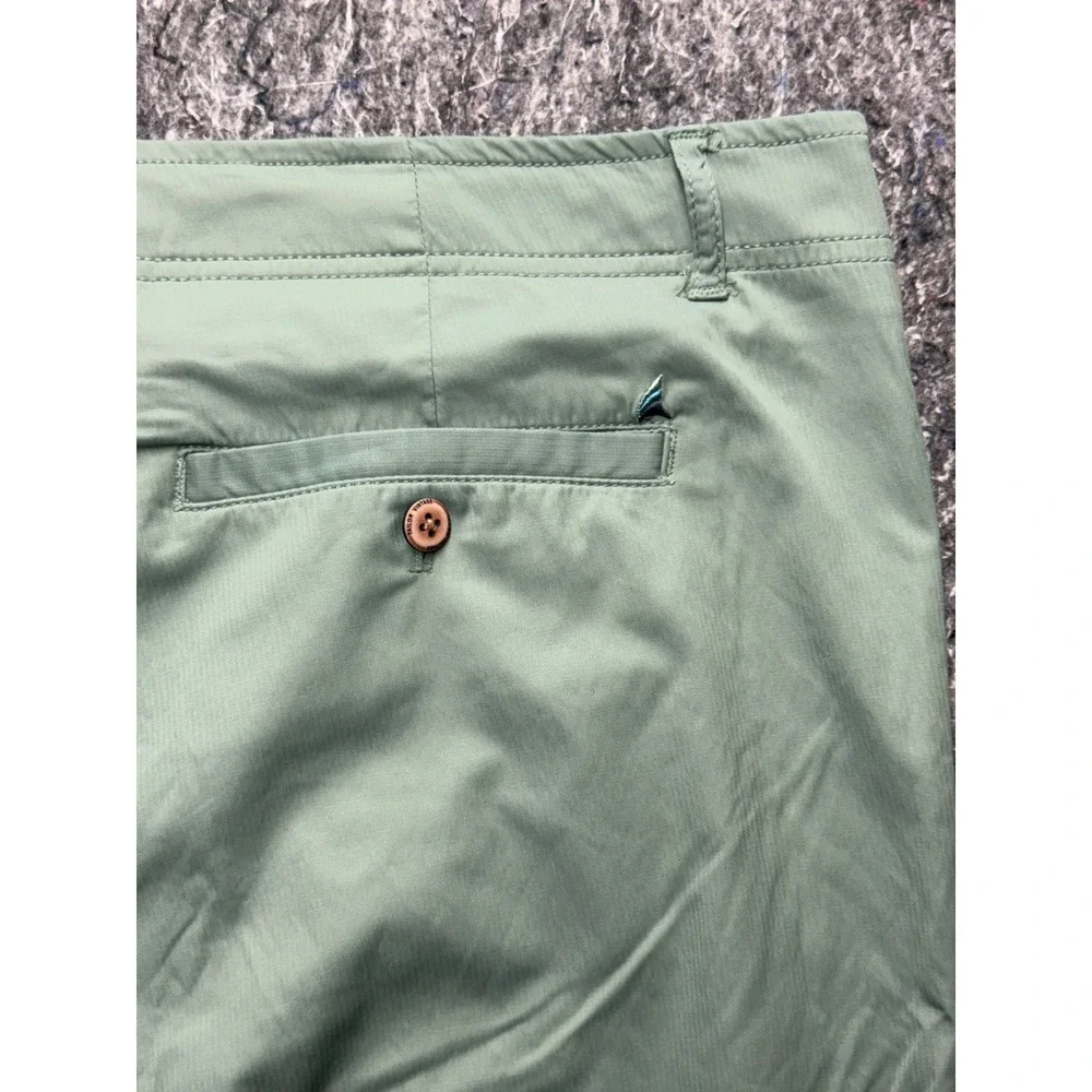 Tailor Vintage Greenwich Slim Fit Pants Mens 36x30 Sage Green Stretch Waist